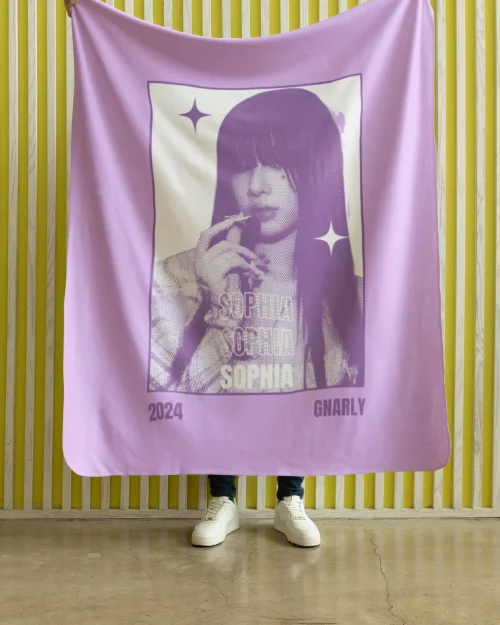 Katseye Sophia Blanket #1
