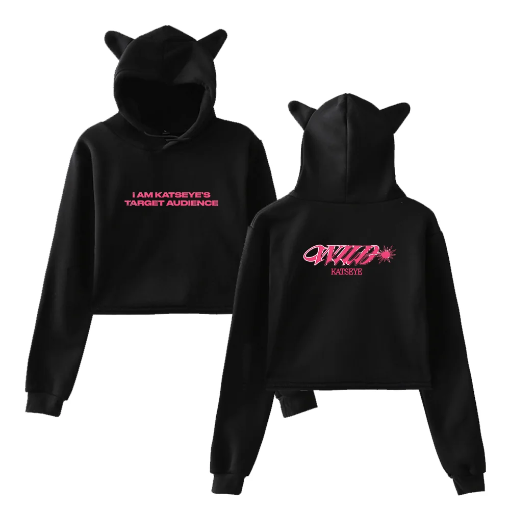 KATSEYE Wild Target Audience Cropped Hoodie