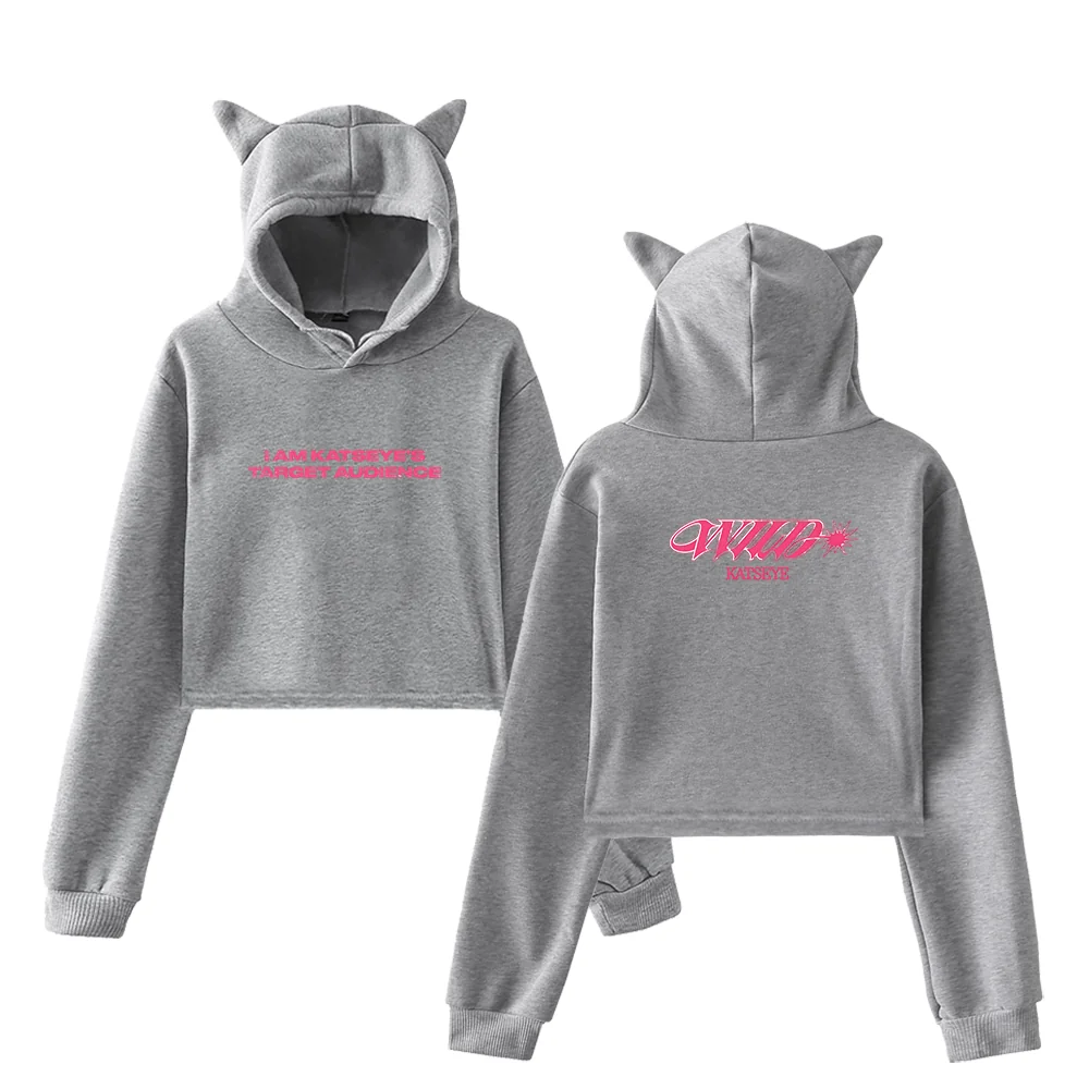 KATSEYE Wild Target Audience Cropped Hoodie - Image 4