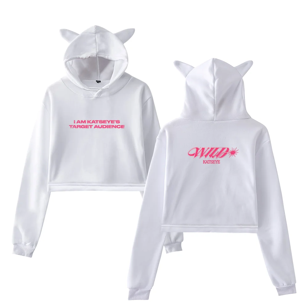 KATSEYE Wild Target Audience Cropped Hoodie - Image 2